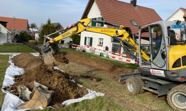 Winkelmauer erstellt