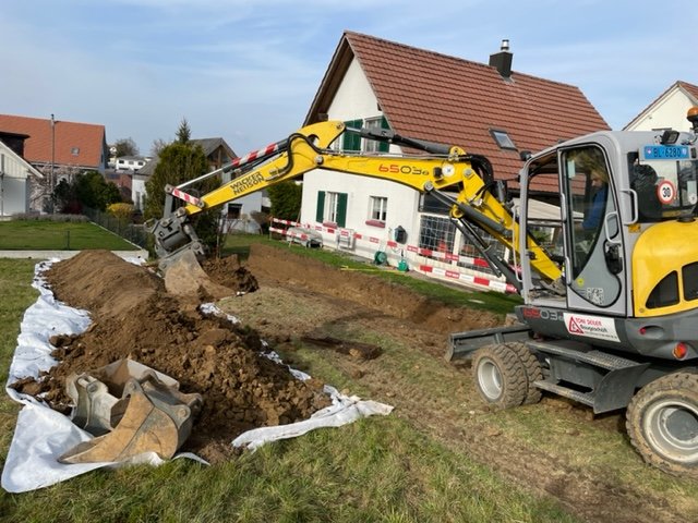 Winkelmauer erstellt