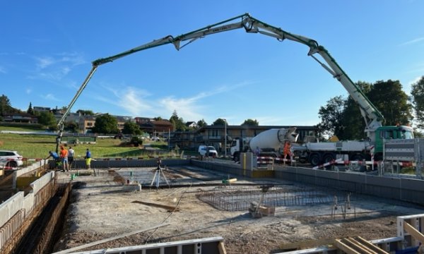 Betonbodenplatte