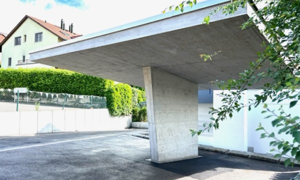 Sichtbeton- Carport bauen
