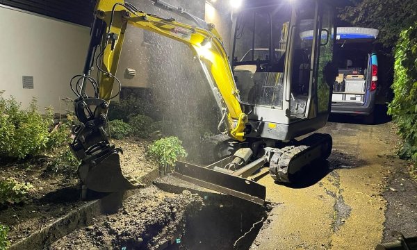 Notfall Wasserleitungsbruch